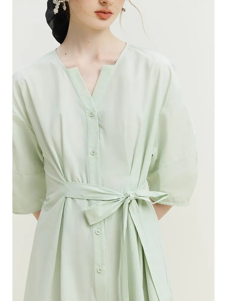 Nsquared Long Cotton Shirt Dress for Women’s