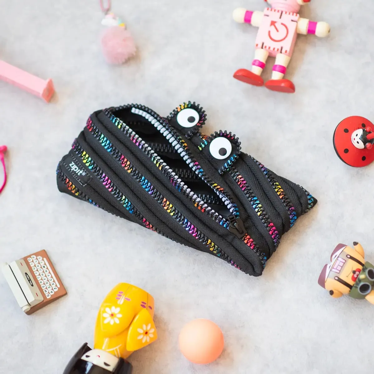 Rainbow Grillz Pencil Case