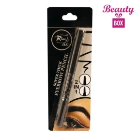 RIVAJ UK WATER PROOF EYEBROW PENCIL BLACK