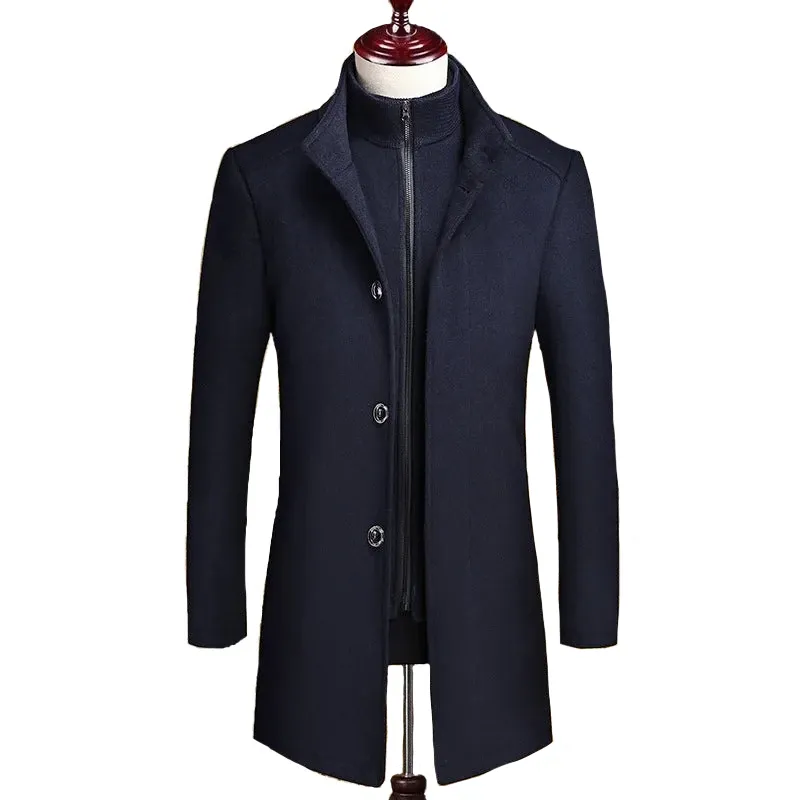 RÉMY-SINCLAIRE PRESTIGE VIRGIN WOOL OVERCOAT