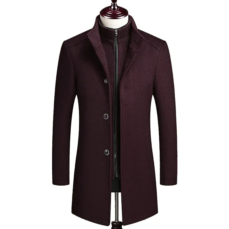 RÉMY-SINCLAIRE PRESTIGE VIRGIN WOOL OVERCOAT