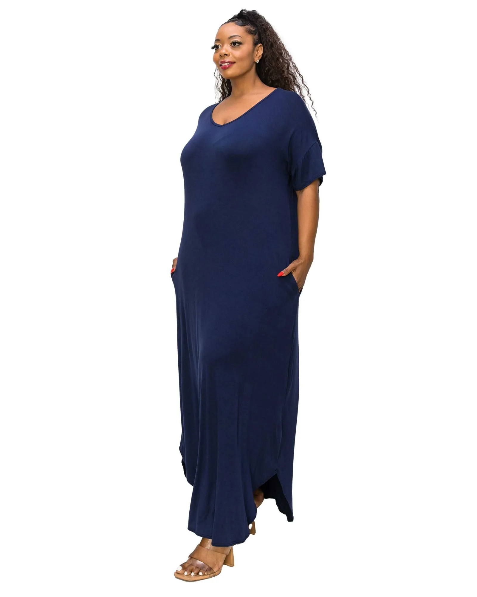 Scarlett Maxi Dress | Navy