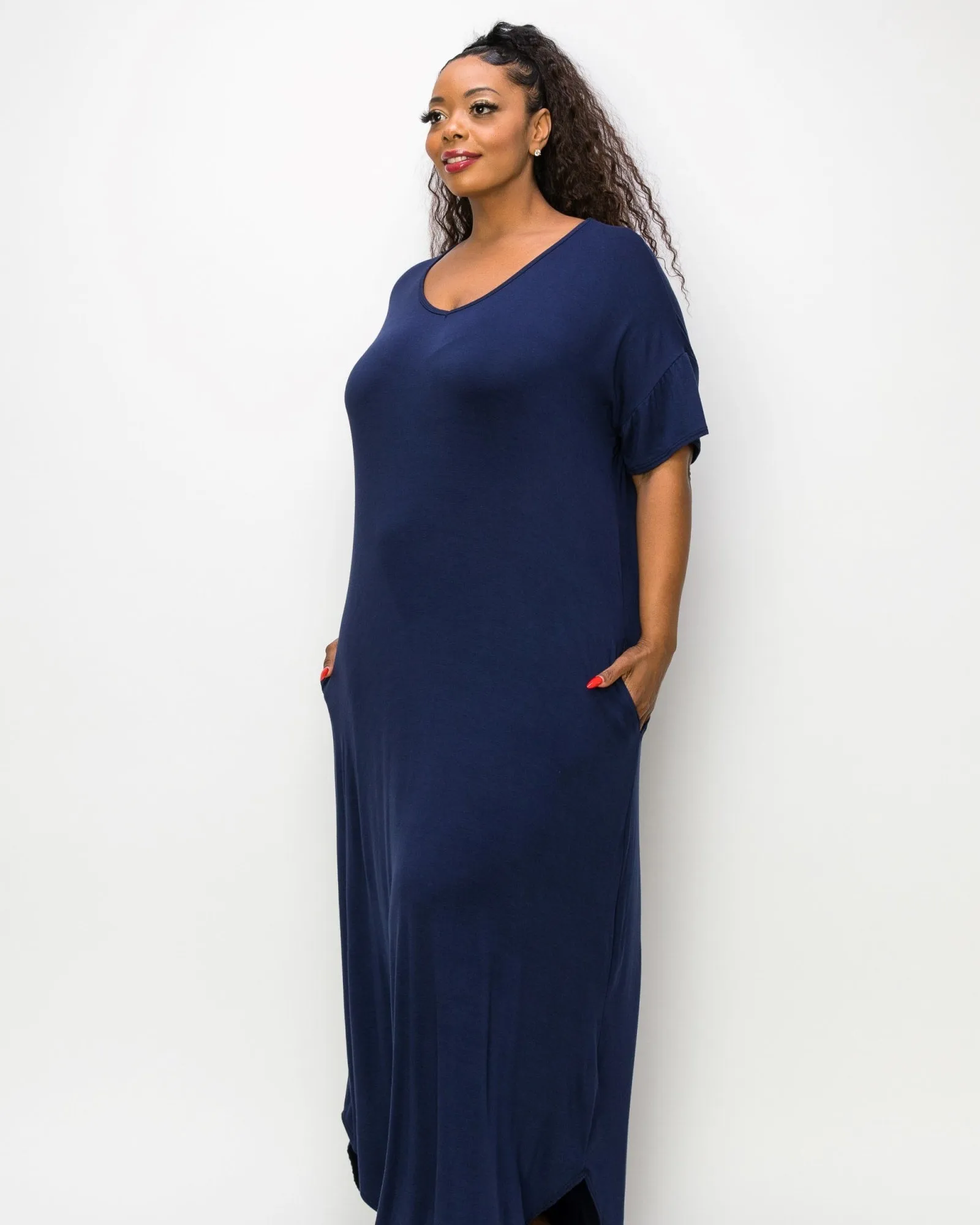 Scarlett Maxi Dress | Navy