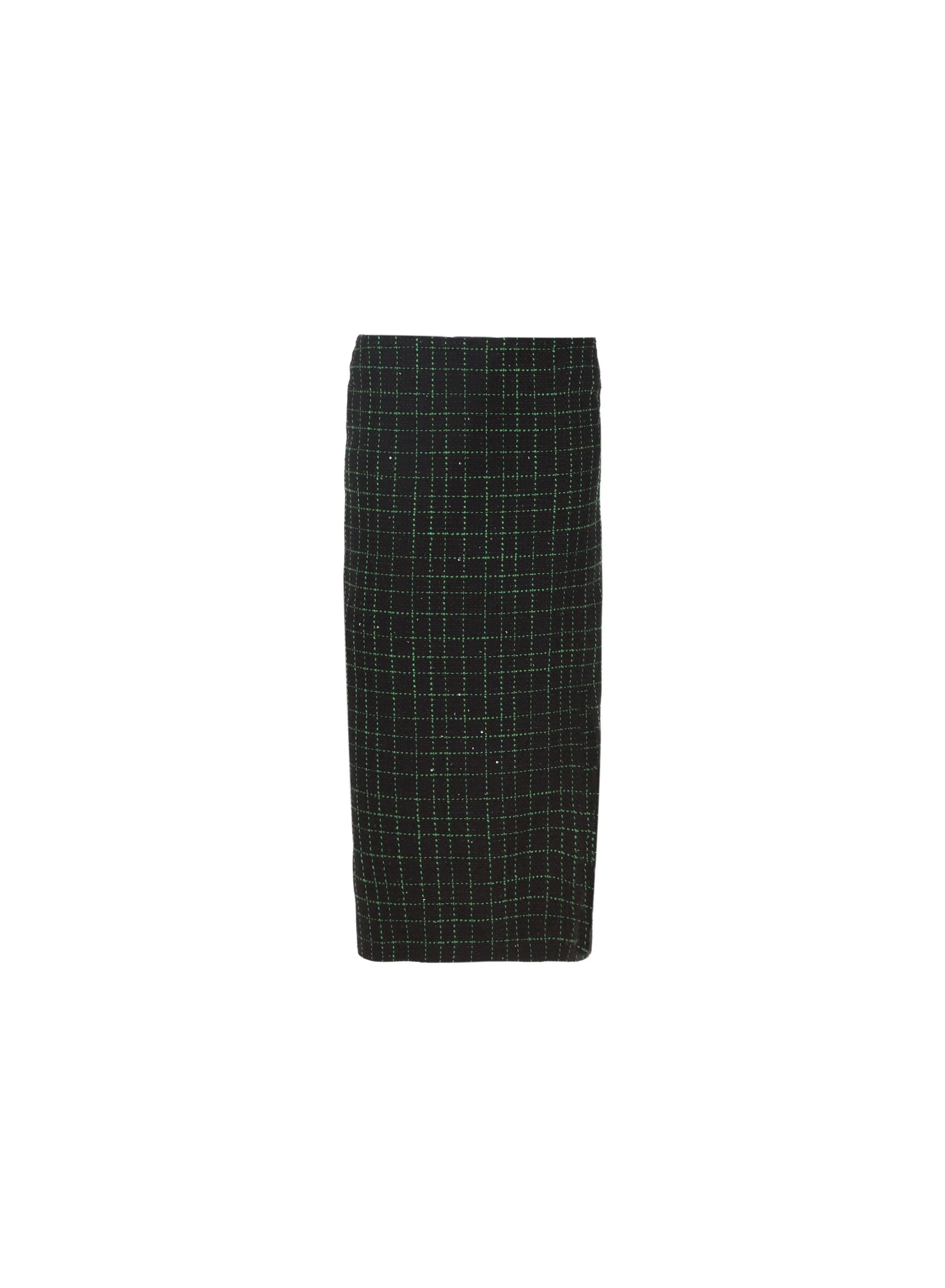 Sequin Tweed Matrix Skirt