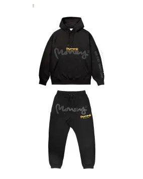 Sig Ape Layer Hood Tracksuit Black