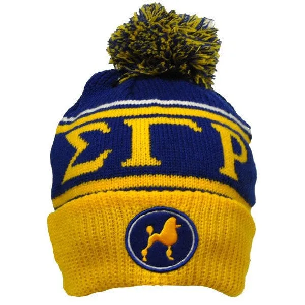 Sigma Gamma Rho Poodle Beanie