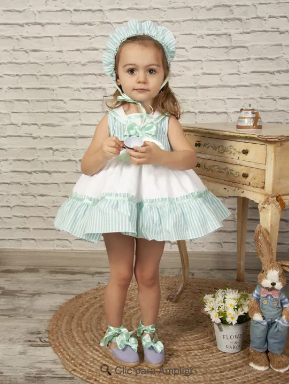 Sonata Mint Stripe Dress