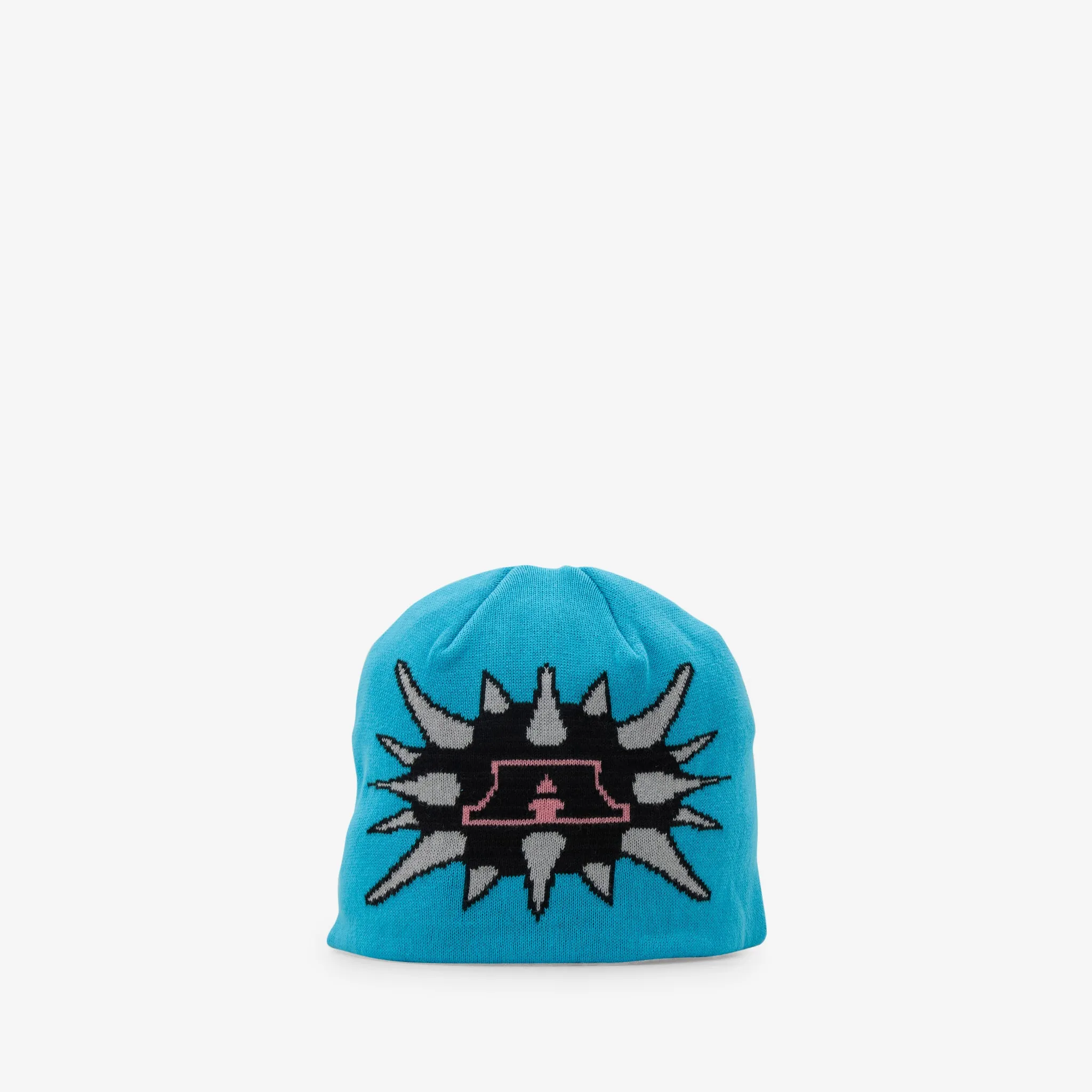 Spike Skully Beanie Blue