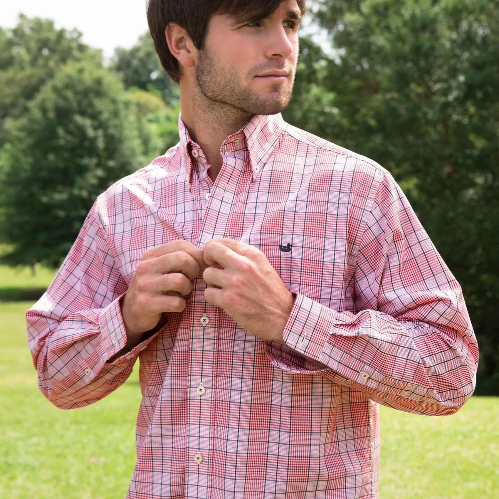 Sutton Plaid Dress Shirt