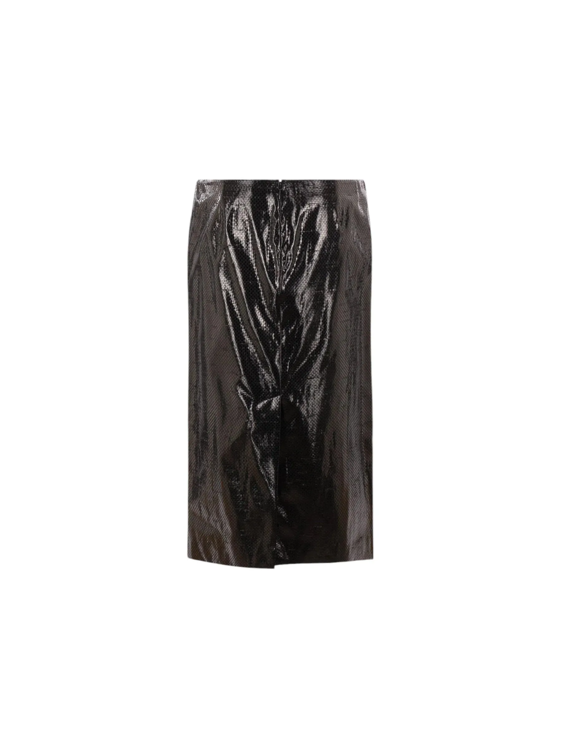 Tarpaulin Patent Leather Skirt