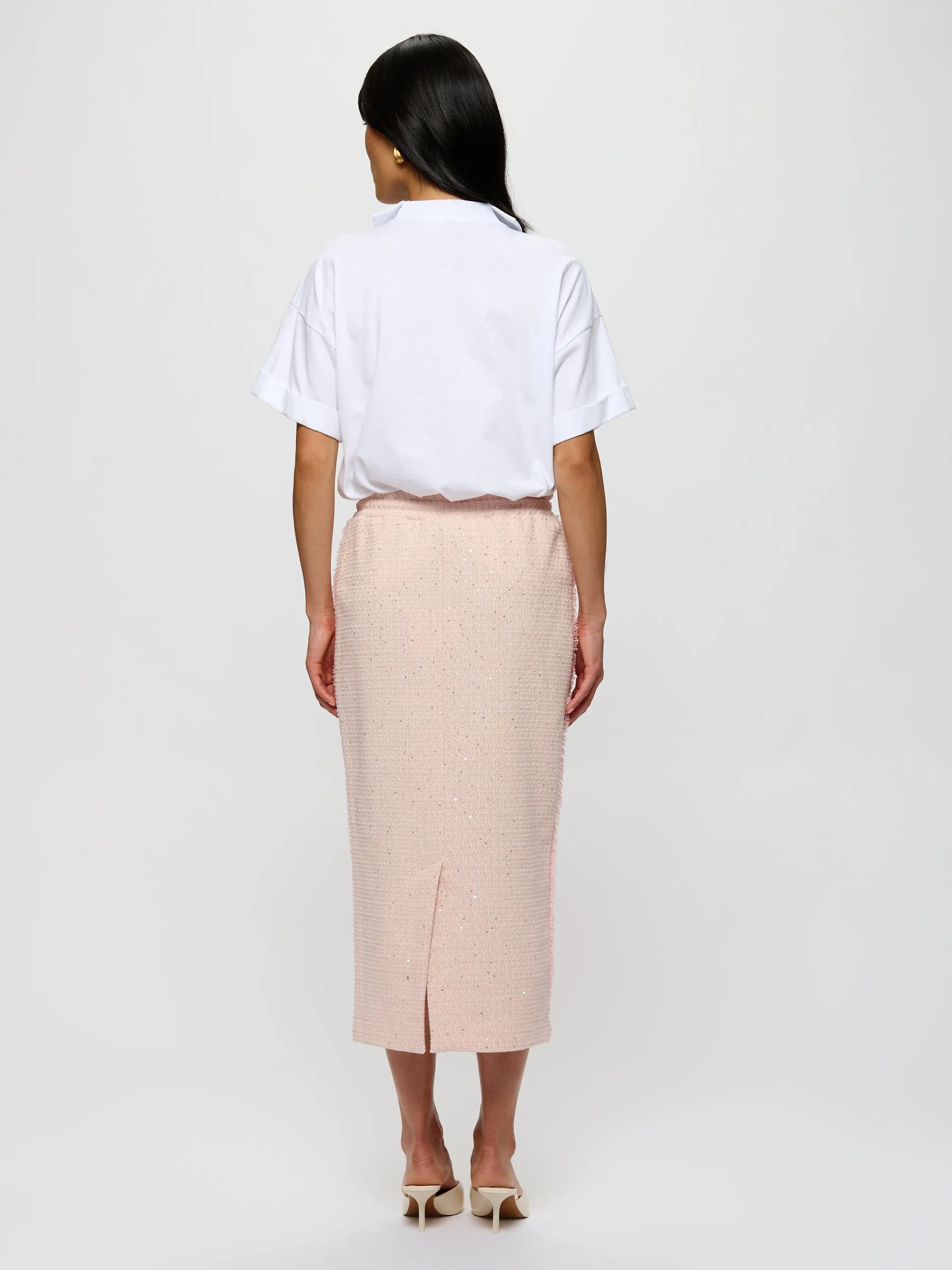 Tweed Pencil Skirt