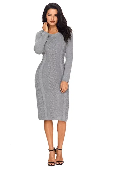 Women’s Hand Knitted Sweater Dress