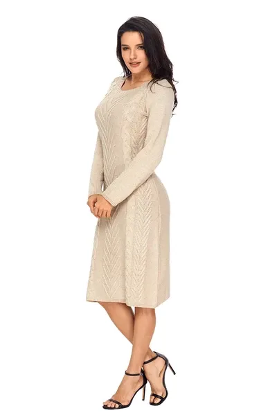 Women’s Hand Knitted Sweater Dress