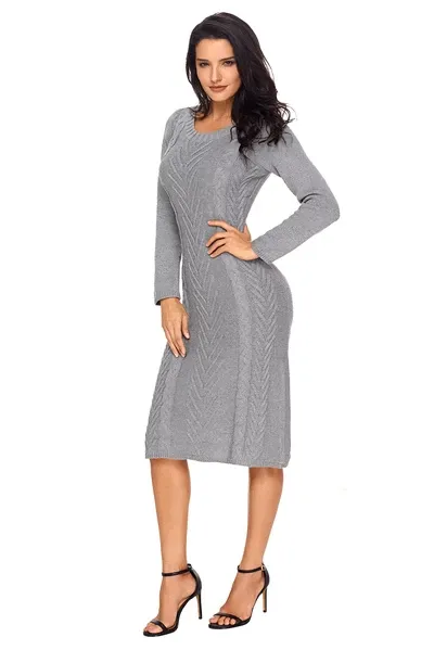 Women’s Hand Knitted Sweater Dress